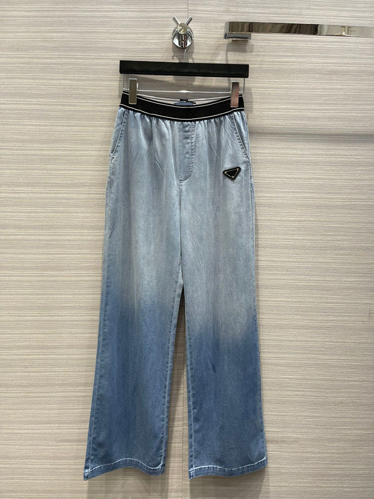 Women' Jeans Summer Thin Gradient Washed Elastic High Waist Straight Wide Leg Mopping Casual Pants #AK35911, Blue
Women' Jeans Summer Thin Gradient Washed Elastic High Waist Straight Wide Leg Mopping Casual Pants #AK35911, Blue