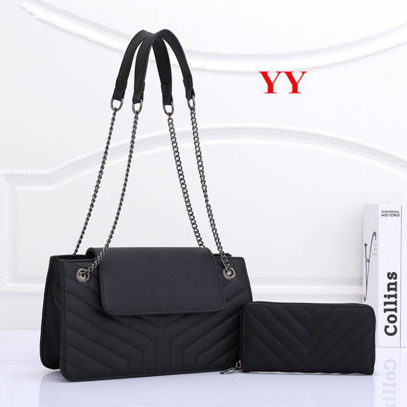 Designers Bags Luxury Women Chain Shoulder Bag Designer Handbags 2pcs PU Leather Crossbody Purses Wallet Wholesale, Color 01
Designers Bags Luxury Women Chain Shoulder Bag Designer Handbags 2pcs PU Leather Crossbody Purses Wallet Wholesale, Color 01