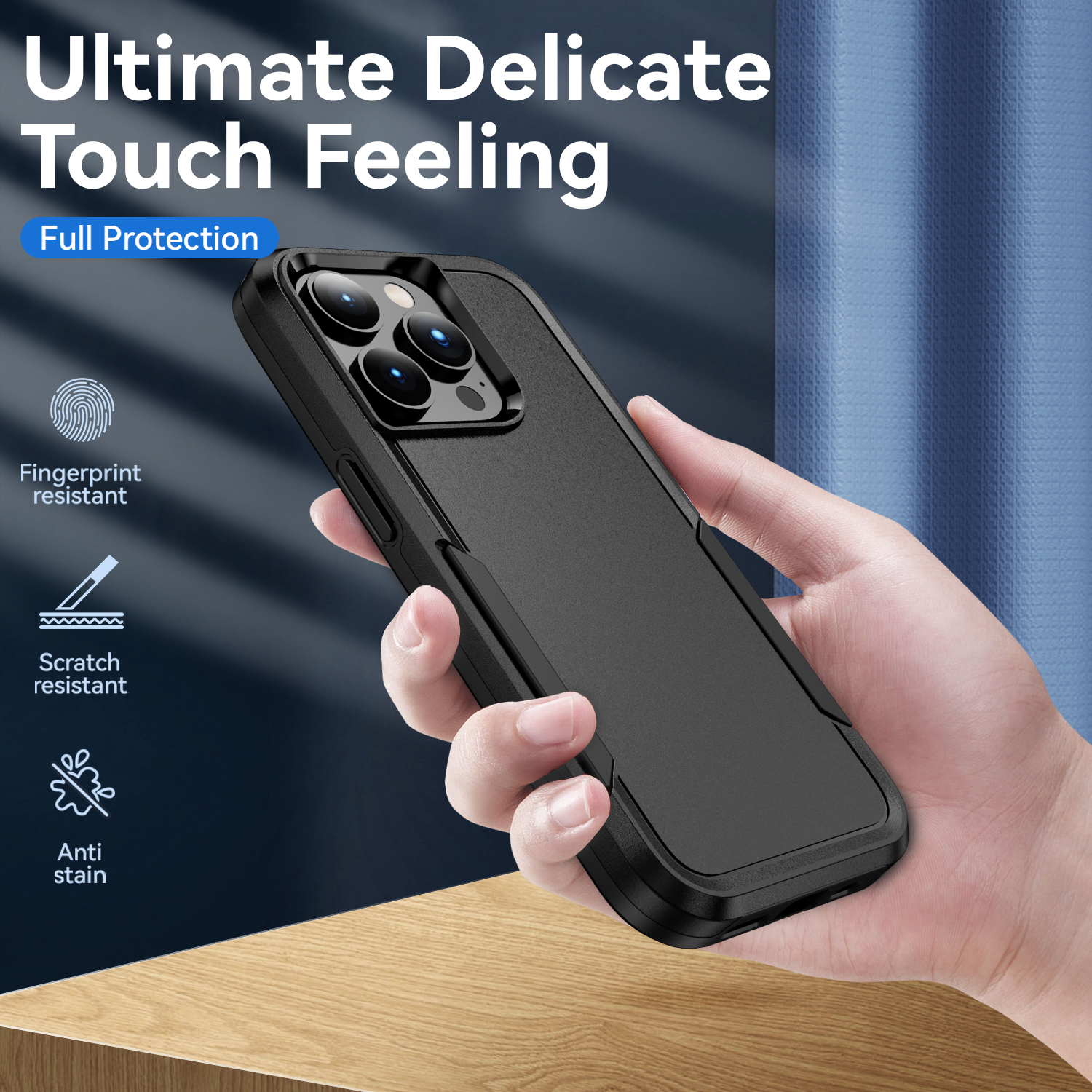 Rugged Shockproof Protector case 2 in 1 thickness phone cases for iPhone 16 15 14 13 pro max samsung s22 plus in OPP bag