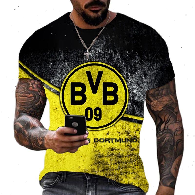 Summer Mens Bvb T-shirt Dortmund Tee Club Top 3d Clothes Street Hip Hop Fashion O-neck Oversized Casual Sports Shirt, Color3
Summer Mens Bvb T-shirt Dortmund Tee Club Top 3d Clothes Street Hip Hop Fashion O-neck Oversized Casual Sports Shirt, Color3