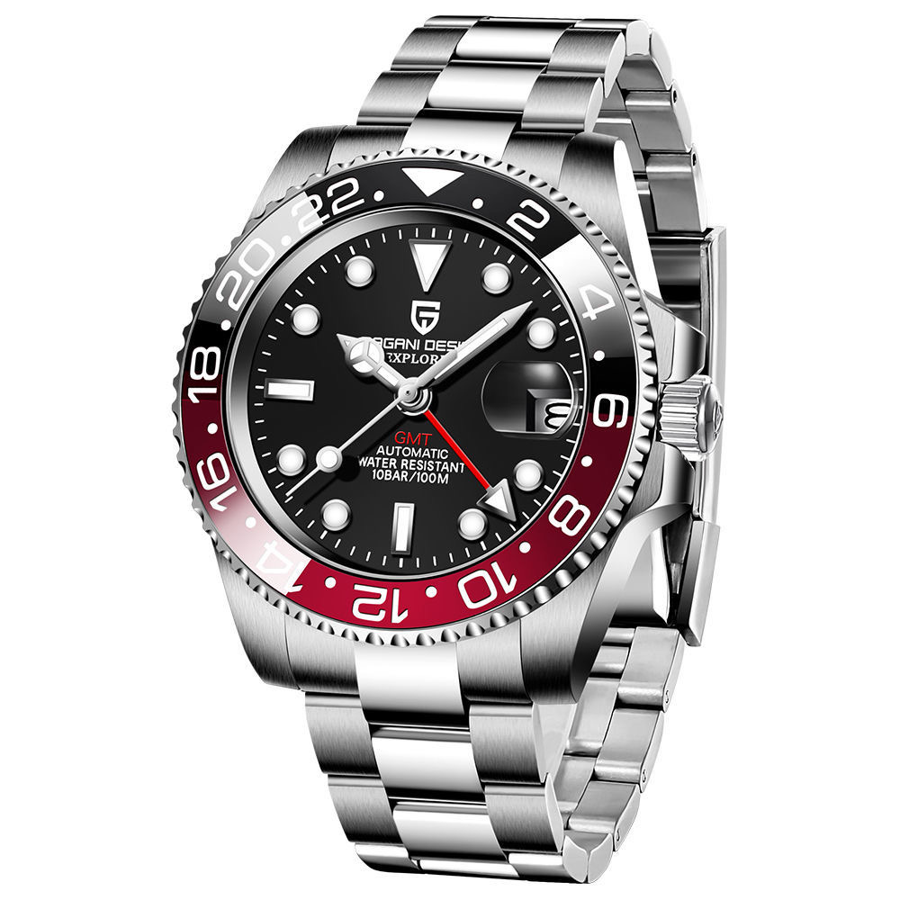 AAA+ Watch GMTT Watches Wristwatches Blue Black Batman Ceramic Bezel Stainless Steel Mens Mechanical Automatic Movement Self-winding Men luminous montre de luxe, Tool
AAA+ Watch GMTT Watches Wristwatches Blue Black Batman Ceramic Bezel Stainless Steel Mens Mechanical Automatic Movement Self-winding Men luminous montre de luxe, Tool