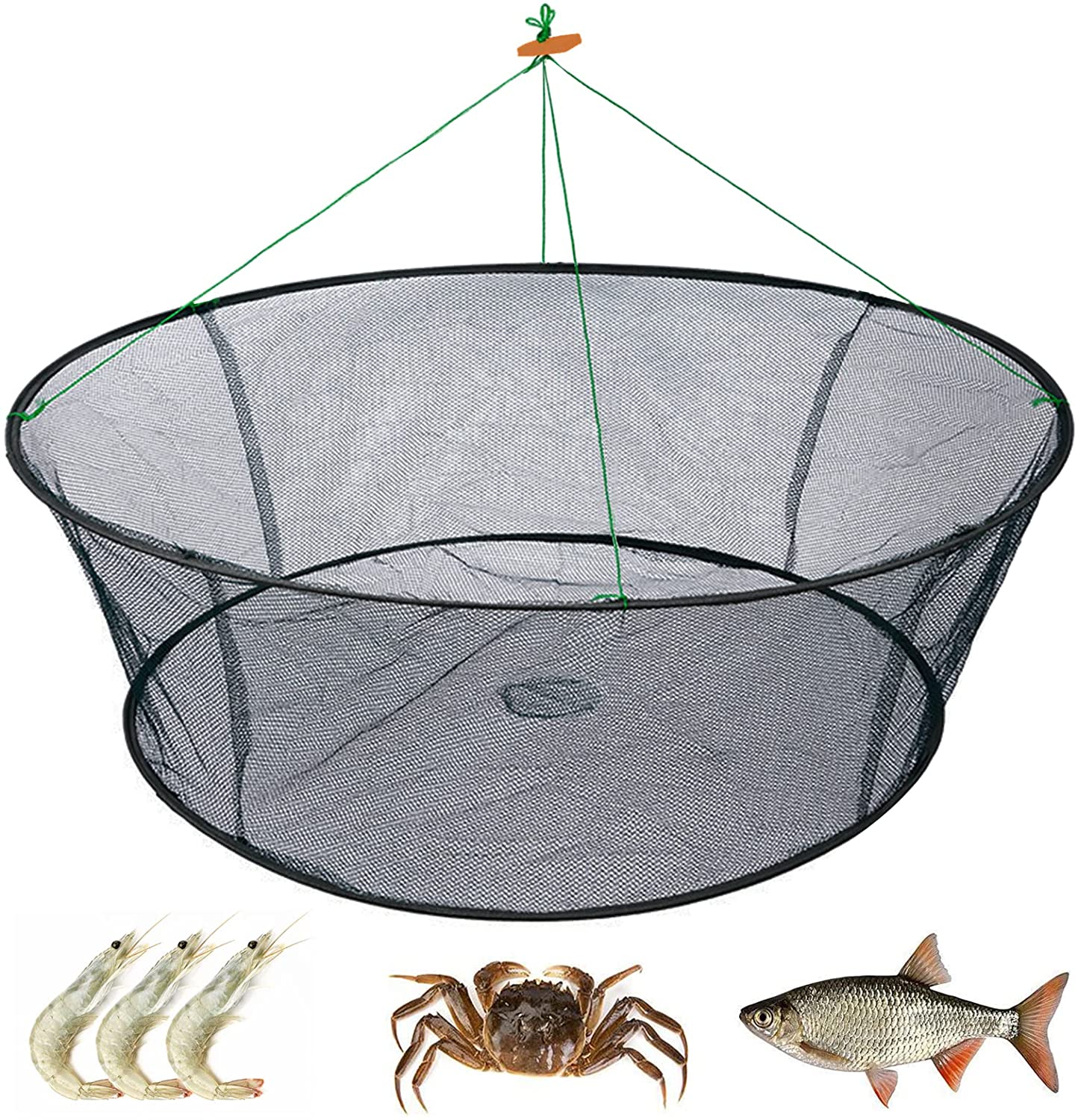 Loose folds Automatic Folding Fishing Net Shrimp Cage Nylon Foldable Crab Fish Trap Cast Network Accessories
Loose folds Automatic Folding Fishing Net Shrimp Cage Nylon Foldable Crab Fish Trap Cast Network Accessories