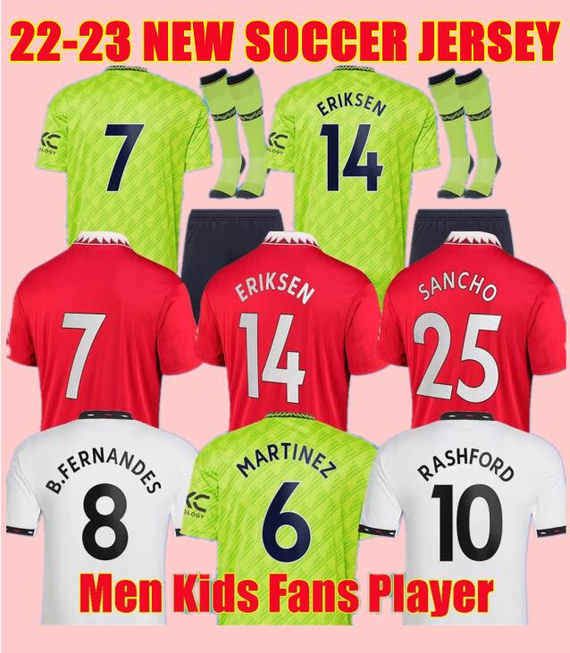 22 23 Sancho Manchesters away Soccer Jerseys Uniteds Mans Bruno Fernandes Pogba Rashford Chemise football 2021 2022 Lingard Cavani AlDult men Kit
22 23 Sancho Manchesters away Soccer Jerseys Uniteds Mans Bruno Fernandes Pogba Rashford Chemise football 2021 2022 Lingard Cavani AlDult men Kit