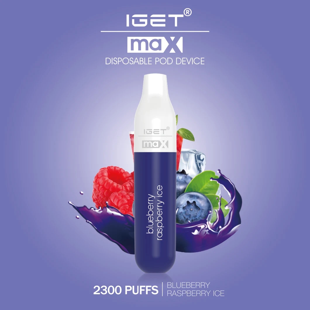 Original IGET MAX Disposables Vape Pen Electronic Cigarettes starter kit Device 2300 Puffs 1100mAh Battery 8ml Pre-Filled Authentic wholesale
Original IGET MAX Disposables Vape Pen Electronic Cigarettes starter kit Device 2300 Puffs 1100mAh Battery 8ml Pre-Filled Authentic wholesale