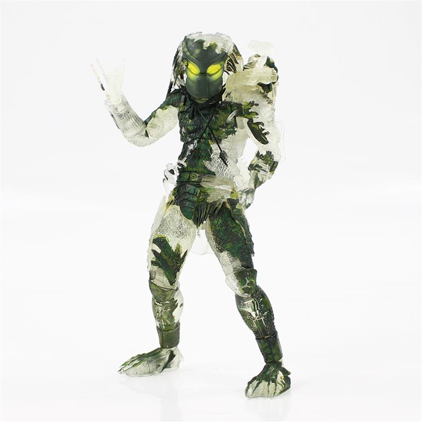 

20cm NECA 30th Anniversary Anime Predator Jungle Demon Figurine Alien VS Predaor PVC Action Figure Collectible Model Toy Doll C022219t