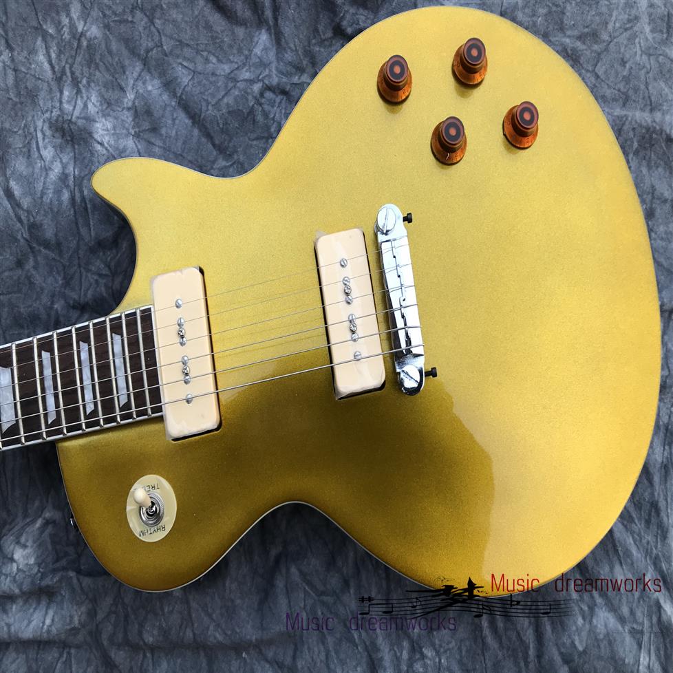China OEM shop G L p1 Stan dard Electric Guitar Top of the gold P90 pickup Les VOS 6 strings Electric Paul Guitar2503
China OEM shop G L p1 Stan dard Electric Guitar Top of the gold P90 pickup Les VOS 6 strings Electric Paul Guitar2503