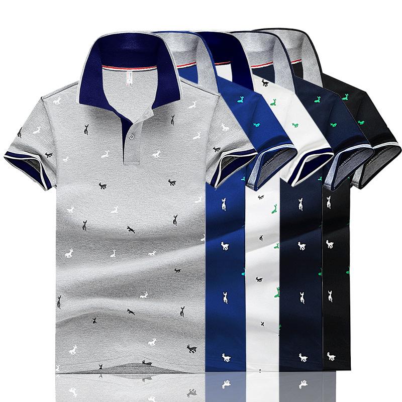 Men's Polos Summer Style Deer Print Top Quality Mens Shirt Pique Cotton Short-Sleeved Casual Breathable Lapel -40Men's Men'sMen's, Blue
Men's Polos Summer Style Deer Print Top Quality Mens Shirt Pique Cotton Short-Sleeved Casual Breathable Lapel -40Men's Men'sMen's, Blue