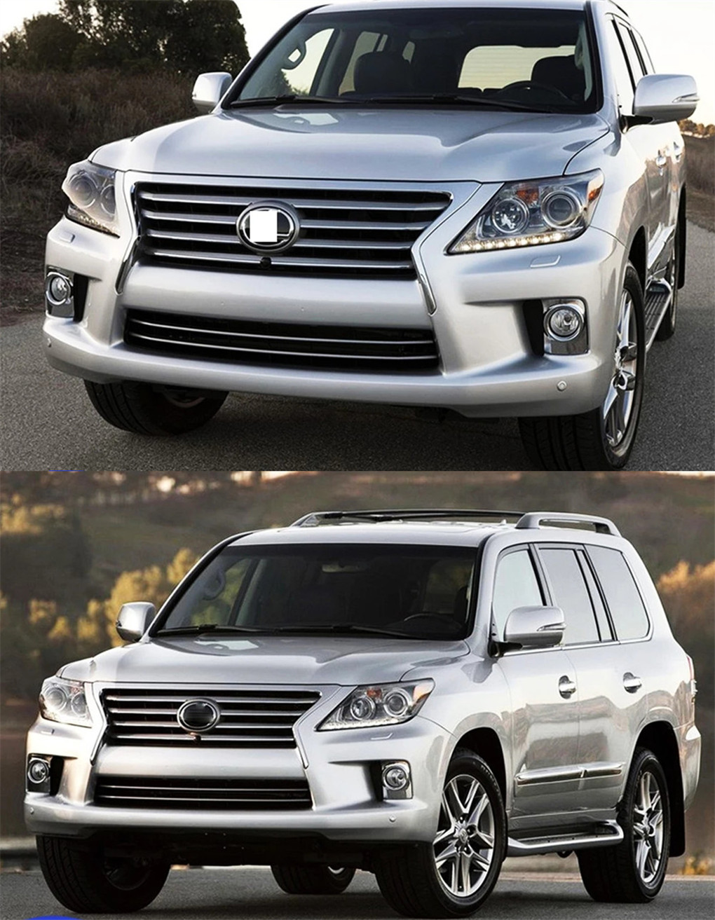 LED Low Bulbs Headlights for Lexus LX570 2008-20 15 LED Headlight High Beam Daytime Lights Turn Signal Front Lamp