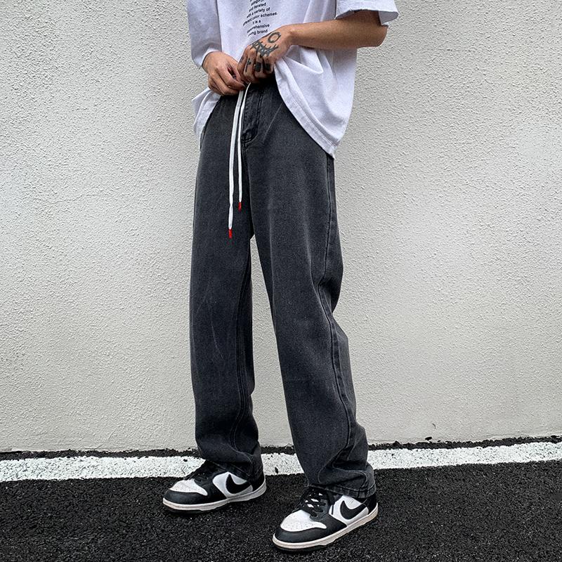 Men's Jeans White Blue Black Drawstring Baggy Men Fashion Casual Wide Leg Mens Streetwear Loose Hip Hop Straight Denim Pants MenMen's
Men's Jeans White Blue Black Drawstring Baggy Men Fashion Casual Wide Leg Mens Streetwear Loose Hip Hop Straight Denim Pants MenMen's