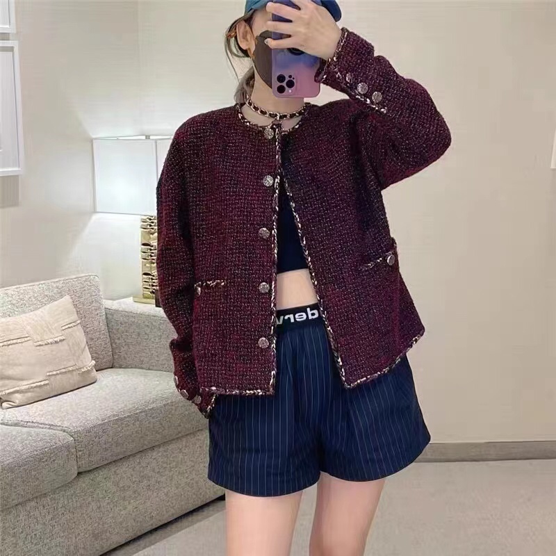 78 2022 Autumn Brand Same Style Coat Crew Neck 1/2 Sleeve Fashion High quality Silk Womens Clothes meiyi, Customize
78 2022 Autumn Brand Same Style Coat Crew Neck 1/2 Sleeve Fashion High quality Silk Womens Clothes meiyi, Customize