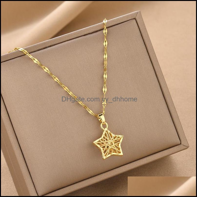 Pendant Necklaces Pendants Jewelry Fashion Not Fade Stainless Steel Gold Geometric Hollow Moon Star Pend Dh9Uw
Pendant Necklaces Pendants Jewelry Fashion Not Fade Stainless Steel Gold Geometric Hollow Moon Star Pend Dh9Uw