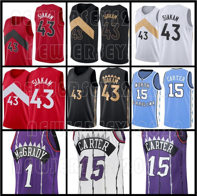 Vince 15 Carter Jersey Basketball Tracy 1 Mcgrady Pascal 43 Siakam Jerseys Retro Toronto''Raptors''North Carolina State University City Mitchell & Ness, Men jersey
Vince 15 Carter Jersey Basketball Tracy 1 Mcgrady Pascal 43 Siakam Jerseys Retro Toronto''Raptors''North Carolina State University City Mitchell & Ness, Men jersey
