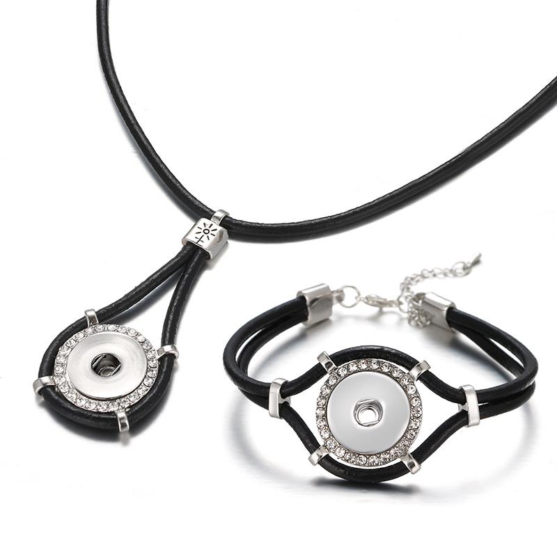 Chains Fashion DJ0073 Simple Necklace& Bracelets Jewelry Snap Necklace 42CM Rhinestone Fit DIY 18MM Buttons SE0110
Chains Fashion DJ0073 Simple Necklace& Bracelets Jewelry Snap Necklace 42CM Rhinestone Fit DIY 18MM Buttons SE0110