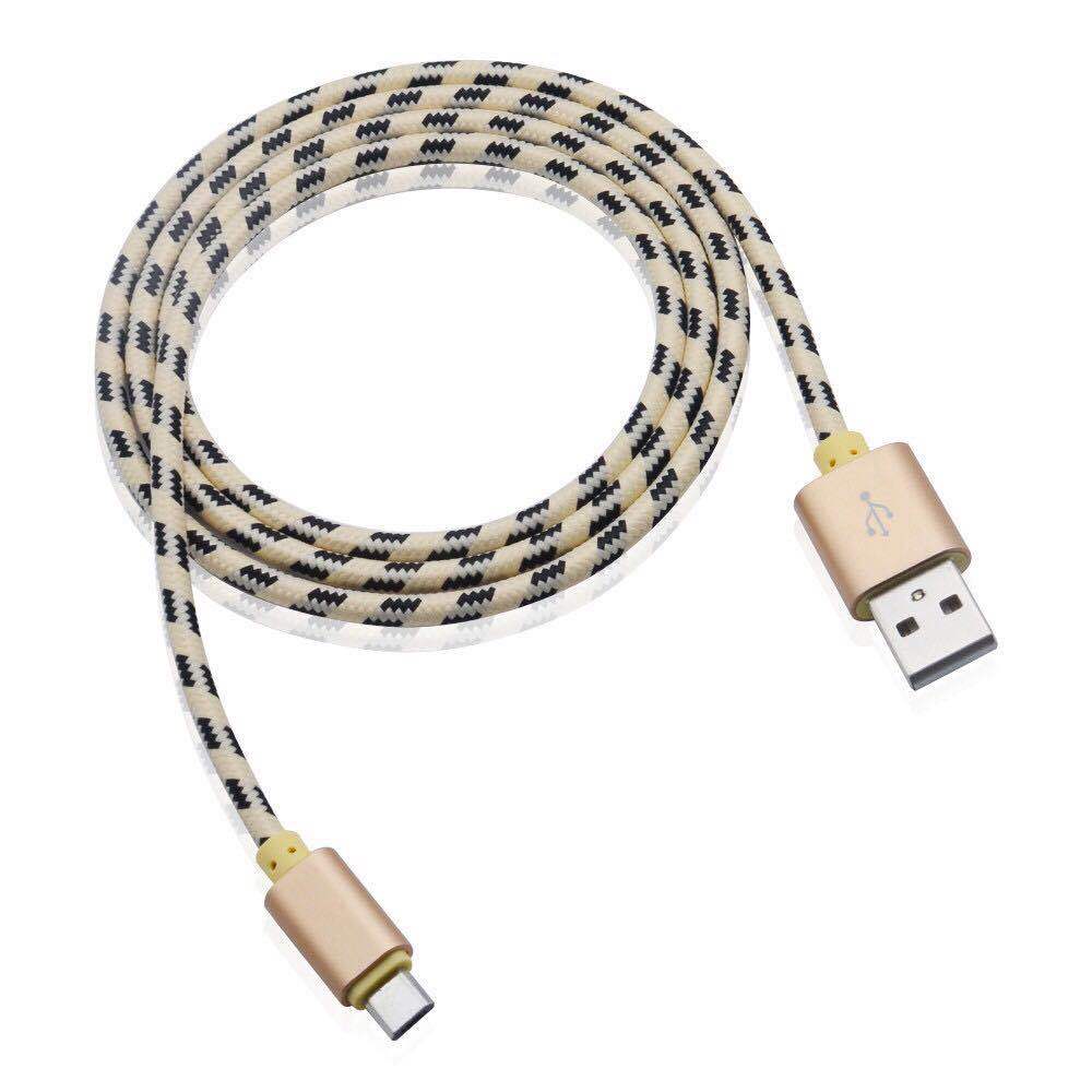 Fast Charging USB Cables 3FT USB Type C Cable Data Sync 1m Charging Cords for Samsung S9 Moto LG Android Charger Line