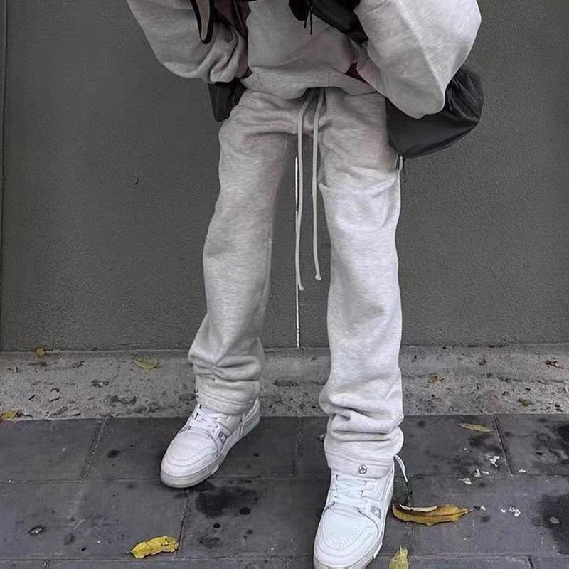 Men's Pants Harajuku Streetwear Joggers Solid Drawstring Sweatpants Mens And Womens Straight Oversized Pockets Retro Casual Trousers, Gray
Men's Pants Harajuku Streetwear Joggers Solid Drawstring Sweatpants Mens And Womens Straight Oversized Pockets Retro Casual Trousers, Gray