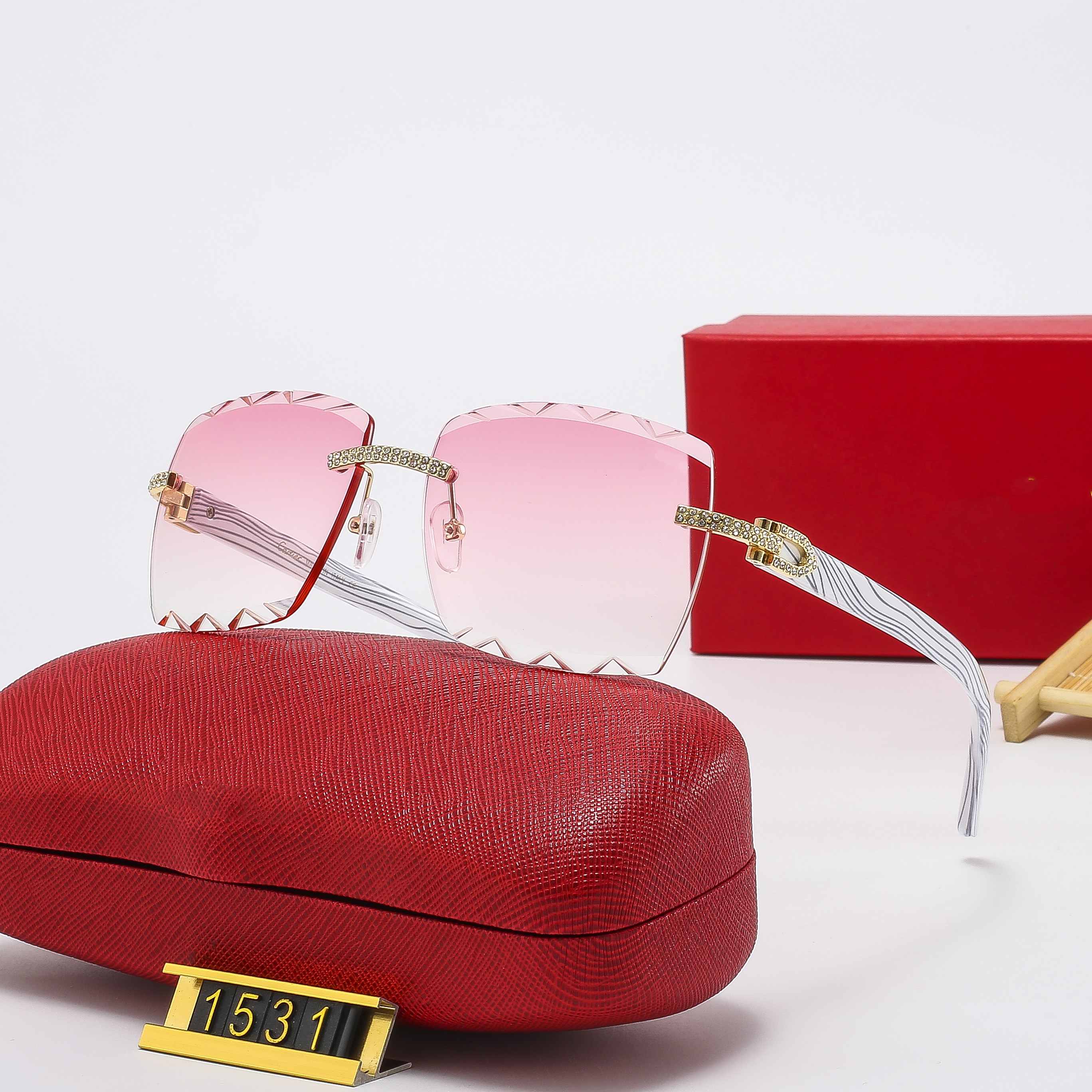 Square Pearl Oversized Diamond Sunglasses For Women Men 2022 Ladies Luxury Blingbling Crystal Brand Designer Sun Glasses Women