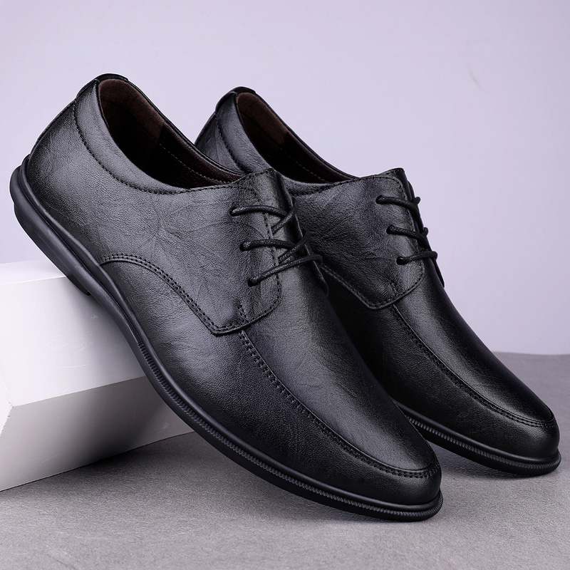 PU Leather Concise Men Business Pointy Black Shoes Breathable Formal Wedding Basic Shoes Men Dress Shoes Fashion British Style
PU Leather Concise Men Business Pointy Black Shoes Breathable Formal Wedding Basic Shoes Men Dress Shoes Fashion British Style