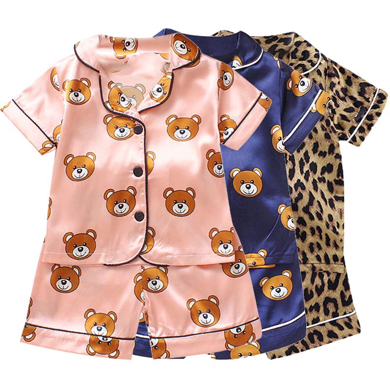 Clothing Sets Autumn Baby Suit Kids Clothes Summer Toddler Boys Girls Ice Silk Satin Cartoon Dot Tops Pants Set For Childrens Home WearCloth, As picture
Clothing Sets Autumn Baby Suit Kids Clothes Summer Toddler Boys Girls Ice Silk Satin Cartoon Dot Tops Pants Set For Childrens Home WearCloth, As picture