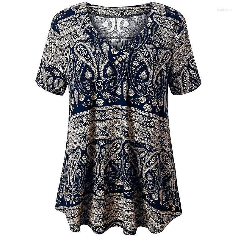 Women's Plus Size T-Shirt Summer Women V Neck Short Sleeve Retro Printing Vintage Blouse 4XL Ladies Tunic Tops Big ClothingWomen's Jasp22, Champagne
Women's Plus Size T-Shirt Summer Women V Neck Short Sleeve Retro Printing Vintage Blouse 4XL Ladies Tunic Tops Big ClothingWomen's Jasp22, Champagne