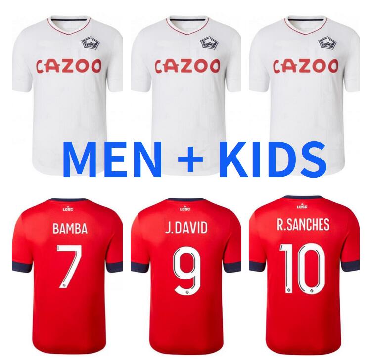 2022 2023 LOSC Lille soccer jerseys DAVID FONTE BURAK BAMBA YAZICI football shirts 22 23 JIKONE R.SANCHES T.WEAH L.ARAUJO maillots Adult Kids Kit fans version, 2021
2022 2023 LOSC Lille soccer jerseys DAVID FONTE BURAK BAMBA YAZICI football shirts 22 23 JIKONE R.SANCHES T.WEAH L.ARAUJO maillots Adult Kids Kit fans version, 2021