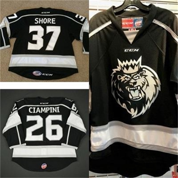 C26 Nik1 2017 Mens Womens Kids ECHL Monarchs 37 Nick Shore 26 Daniel Ciampini Stitched Cheap High quality Hockey Jerseys Goalit Cut, Custom any name&no.-please note
C26 Nik1 2017 Mens Womens Kids ECHL Monarchs 37 Nick Shore 26 Daniel Ciampini Stitched Cheap High quality Hockey Jerseys Goalit Cut, Custom any name&no.-please note