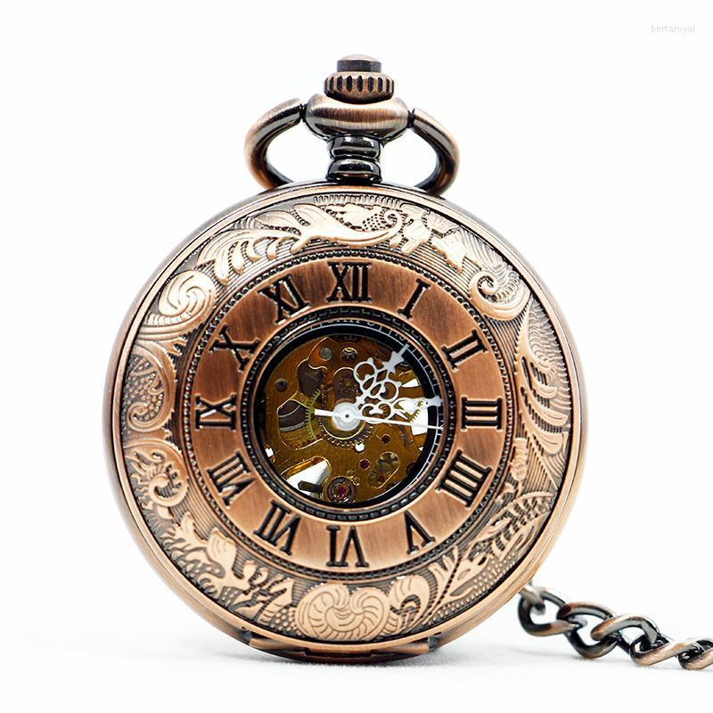 Pocket Watches Fashion Design Hollow Mechanical Watch Unisex Stainless Steel Handwinding Clock Fob ChainPocket Bert22, As pic
Pocket Watches Fashion Design Hollow Mechanical Watch Unisex Stainless Steel Handwinding Clock Fob ChainPocket Bert22, As pic