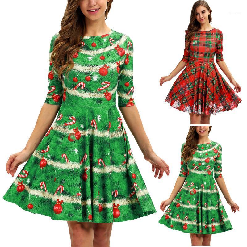 Casual Dresses Fashion Merry Christmas Print O-Neck Dress For Women Long Sleeve Streetwear Mid-Length Vestidos Party Ladies, Rd
Casual Dresses Fashion Merry Christmas Print O-Neck Dress For Women Long Sleeve Streetwear Mid-Length Vestidos Party Ladies, Rd