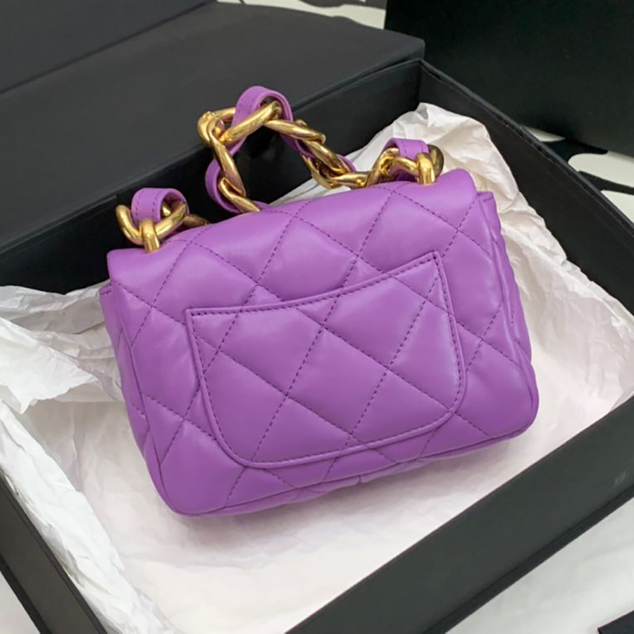 12A Original Quality Original Designer MINI Flap Bag Sheepskin Crossbody Bags Luxuries Chains Shoulder Bag Luxury Wallet C0FV