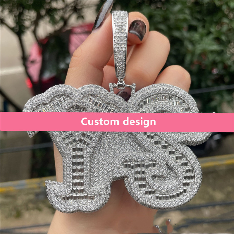 New Arrivals Gold Plated Full Bling CZ Custom Name Letters Pendant Necklace With Free 3mm 24inch Rope Chain Nice Jewelry Gift
New Arrivals Gold Plated Full Bling CZ Custom Name Letters Pendant Necklace With Free 3mm 24inch Rope Chain Nice Jewelry Gift