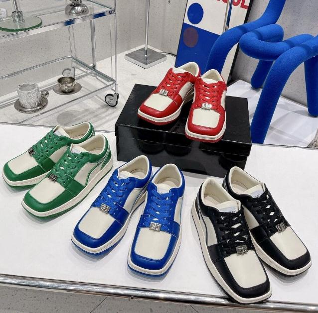 LUXURY CALVINLUO men's women's sneakers shoes square toe lock new white shoe casual flat black green red blue leather couple lace up shoes 34-44
LUXURY CALVINLUO men's women's sneakers shoes square toe lock new white shoe casual flat black green red blue leather couple lace up shoes 34-44