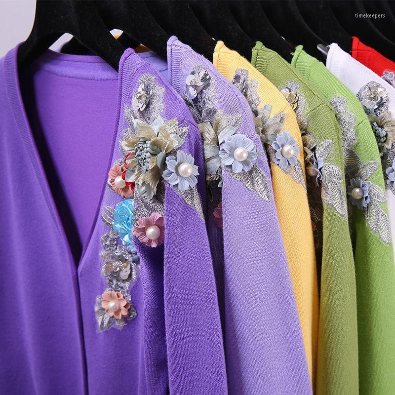 Women's Knits & Tees Plus Size 4XL Candy Color Embroidered Decal Knitted Cardigan Thin Coats Women V-Neck Vintage Slim Sweatwer Chic Knitwea, Green
Women's Knits & Tees Plus Size 4XL Candy Color Embroidered Decal Knitted Cardigan Thin Coats Women V-Neck Vintage Slim Sweatwer Chic Knitwea, Green