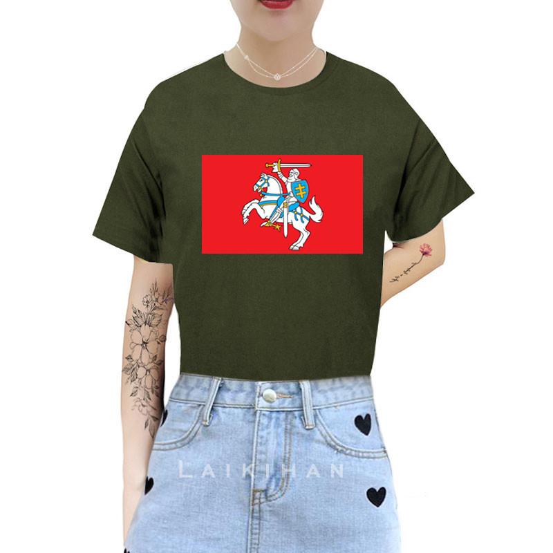 Women's T-Shirt National Flag Of Lithuania Print T Shirt Summer Women Short Sleeve Top Tee Ladies Female Shirts Plus Size Woman Clothing, Black
Women's T-Shirt National Flag Of Lithuania Print T Shirt Summer Women Short Sleeve Top Tee Ladies Female Shirts Plus Size Woman Clothing, Black