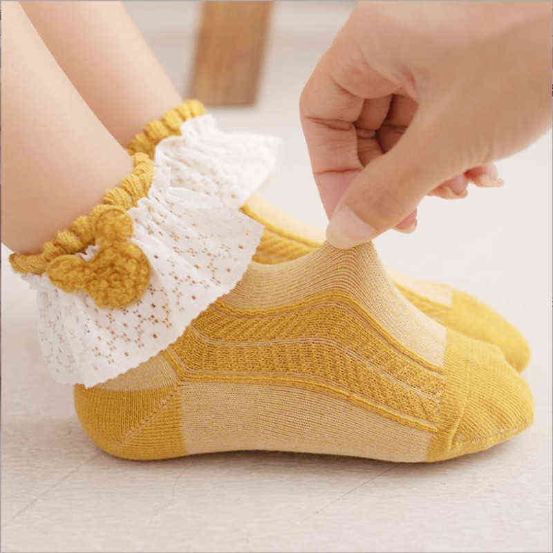 Princess Baby Kids Girls Socks Spring Summmer Cute Cartoon Lace Super Soft Ruffled Patchwork Infant Floor L220716, White
Princess Baby Kids Girls Socks Spring Summmer Cute Cartoon Lace Super Soft Ruffled Patchwork Infant Floor L220716, White