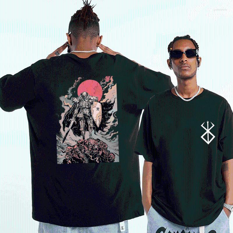 Men's T-Shirts Berserk Guts Graphic Double-sided Print T-shirt Wulan Abang Anime Trend Short Sleeve T Shirt Teen Streetwear Tee Men TopsMen', Light purple
Men's T-Shirts Berserk Guts Graphic Double-sided Print T-shirt Wulan Abang Anime Trend Short Sleeve T Shirt Teen Streetwear Tee Men TopsMen', Light purple