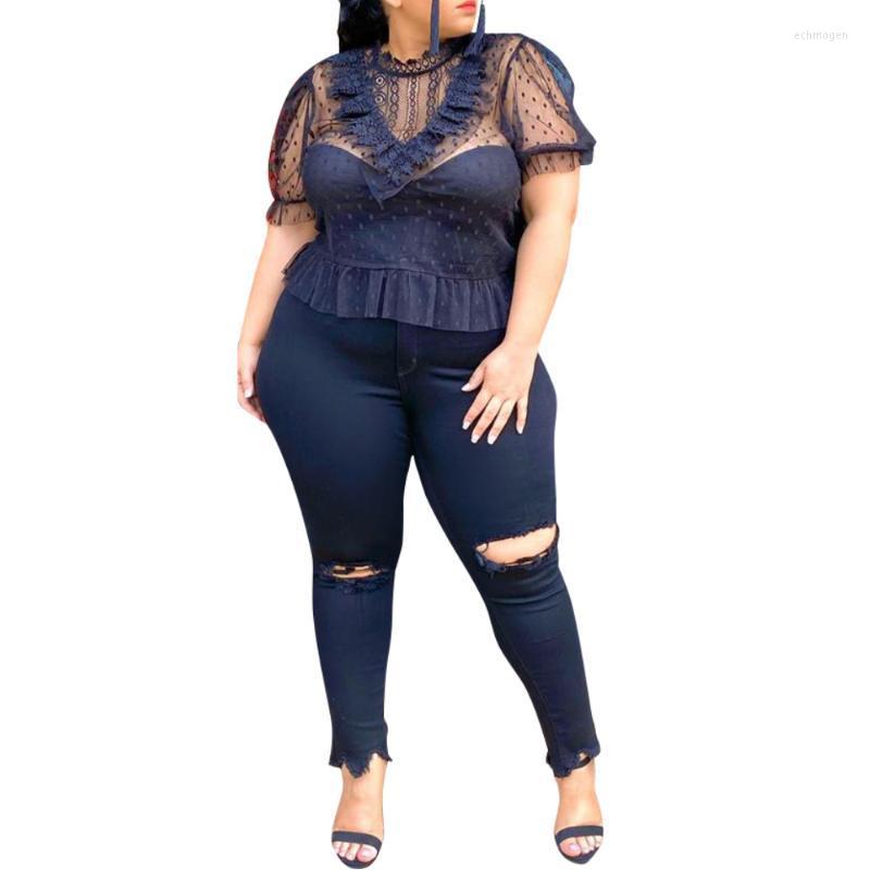Women's Plus Size T-Shirt Sale 2022 Summer Woman Top Blusa Mujer Lace Chiffon Blouse Women Mesh Shirt Womens Tops And Blouses Ladies BlouseW, Black
Women's Plus Size T-Shirt Sale 2022 Summer Woman Top Blusa Mujer Lace Chiffon Blouse Women Mesh Shirt Womens Tops And Blouses Ladies BlouseW, Black