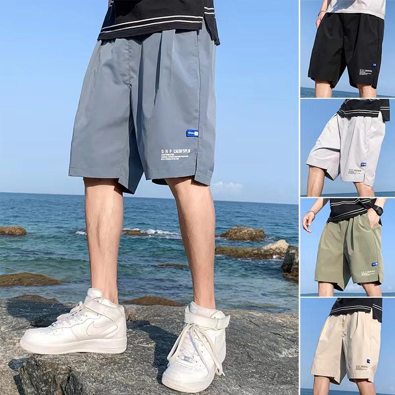 Men's Shorts Ice Silk Thin Summer Wear Quick Drying Casual Style Men's Five Point Trend Beach Basketball PantsMen's, Blue
Men's Shorts Ice Silk Thin Summer Wear Quick Drying Casual Style Men's Five Point Trend Beach Basketball PantsMen's, Blue