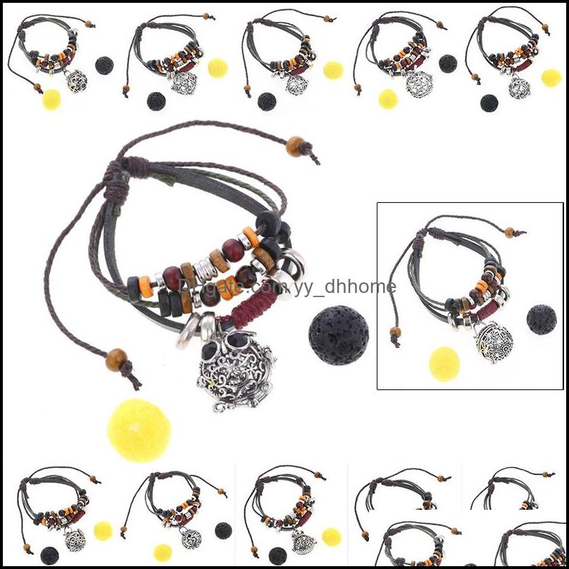 Other Bracelets Jewelry Bracelet Essential Oil Diffuser Locket Leather For Women Aromatherapy Bangle B385Q Dhe0M
Other Bracelets Jewelry Bracelet Essential Oil Diffuser Locket Leather For Women Aromatherapy Bangle B385Q Dhe0M