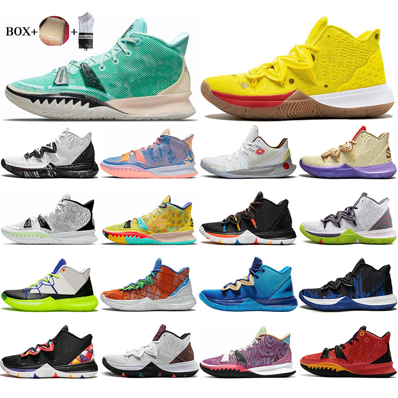 with box Mens Kyrie Shoes TV PE Basketball shoe 5 For 20th Anniversary Sponge x Irving 5s Pineapple House Patrick Mr.Krebs Sandy Cheeks Womens Sports Sneakers us 7-12, #26
with box Mens Kyrie Shoes TV PE Basketball shoe 5 For 20th Anniversary Sponge x Irving 5s Pineapple House Patrick Mr.Krebs Sandy Cheeks Womens Sports Sneakers us 7-12, #26