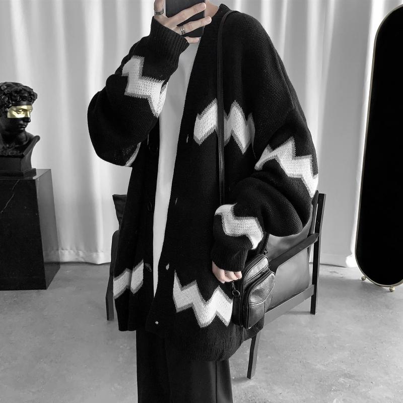 Men' Sweaters Clothes Spring And Autumn Sweater Men' Trend Korean Version Couple Wear Loose 2022 Fashion Ins Knitted SweaterMen, Black
Men' Sweaters Clothes Spring And Autumn Sweater Men' Trend Korean Version Couple Wear Loose 2022 Fashion Ins Knitted SweaterMen, Black