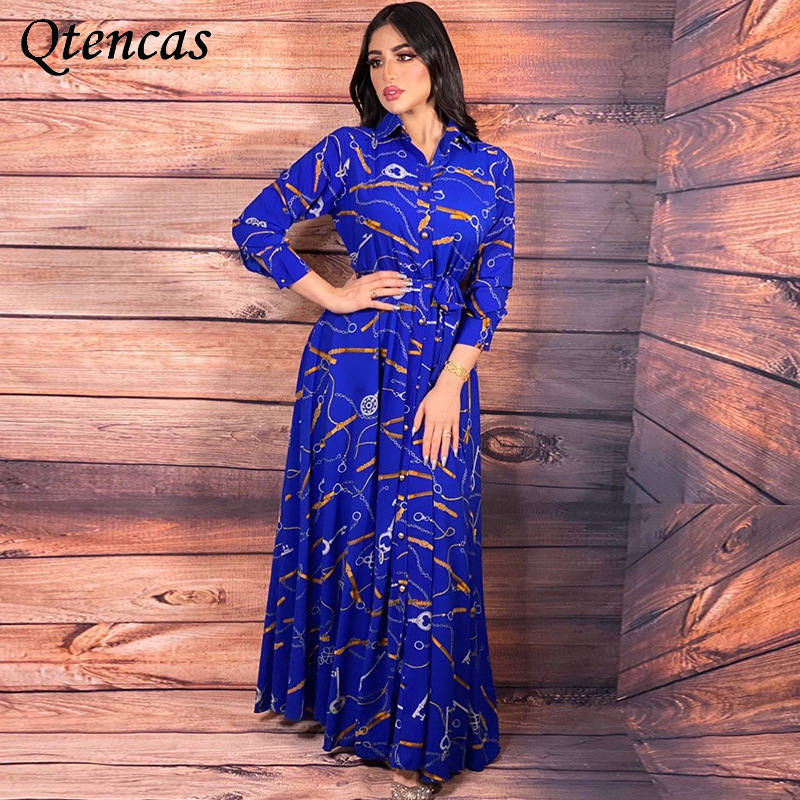 Women Muslim Hijab Shirt Dress Turkey Caftan Eid Abaya Dubai Maxi Long Sleeve Buttoned Down Belted Arabic Islamic Clothing Blue
Women Muslim Hijab Shirt Dress Turkey Caftan Eid Abaya Dubai Maxi Long Sleeve Buttoned Down Belted Arabic Islamic Clothing Blue