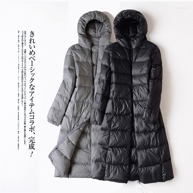 Women 2022 Winter Zipper Ultra Light Thin White Duck Down Jacket Female Warm Hooded Parkas Ladies Slim Overcoats P1061 Luci22, Black
Women 2022 Winter Zipper Ultra Light Thin White Duck Down Jacket Female Warm Hooded Parkas Ladies Slim Overcoats P1061 Luci22, Black