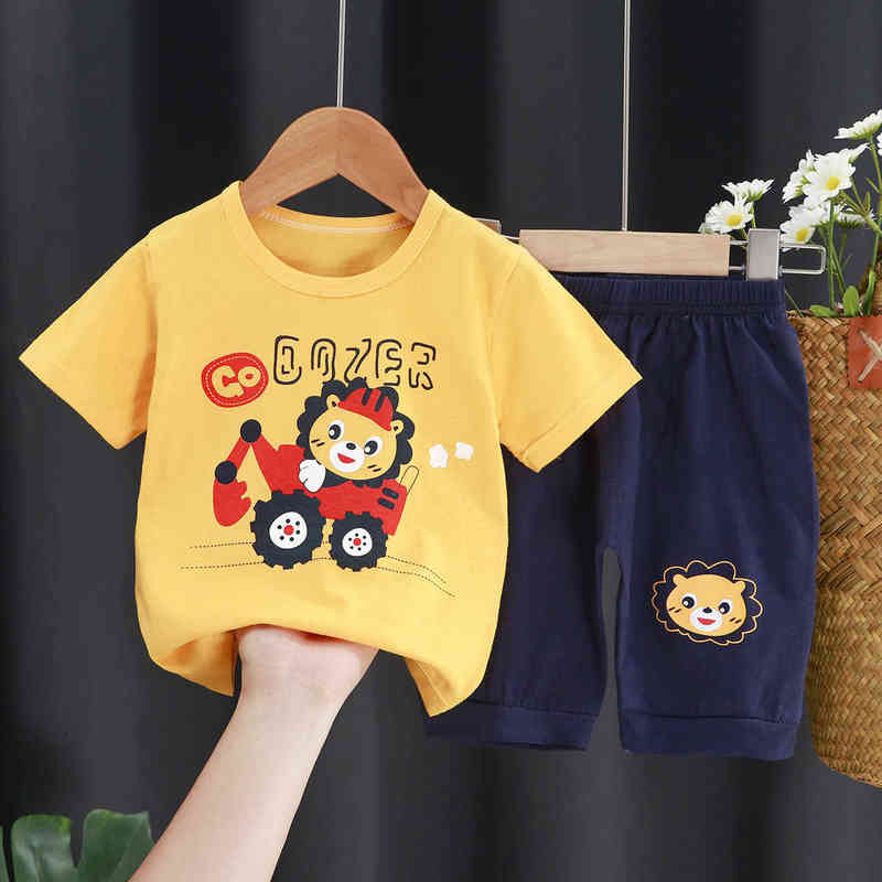 summer pure cotton children's short sleeve T-shirt set leisure Infant Baby Short Sleeve shorts two piece set, Dt pretty boy
summer pure cotton children's short sleeve T-shirt set leisure Infant Baby Short Sleeve shorts two piece set, Dt pretty boy