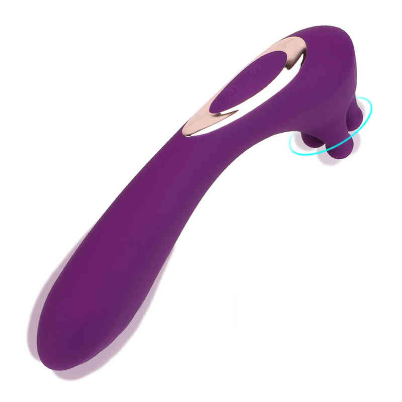 Vibromassateurs Tentacle de rotation automatique pour femmes Godes Dildos Anal Plug Nipple Pinces Clitoris Massager Sex Toy Erotic Masturbator Sh