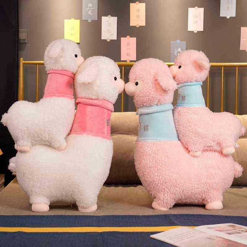 1Pc 5070100Cm Alpaca Cushion Cuddle Stuffed Plush Sheep Lama Pop Animal Toy For Kids Soft Pillow Home Baby Birthday Gift J220729, White
1Pc 5070100Cm Alpaca Cushion Cuddle Stuffed Plush Sheep Lama Pop Animal Toy For Kids Soft Pillow Home Baby Birthday Gift J220729, White