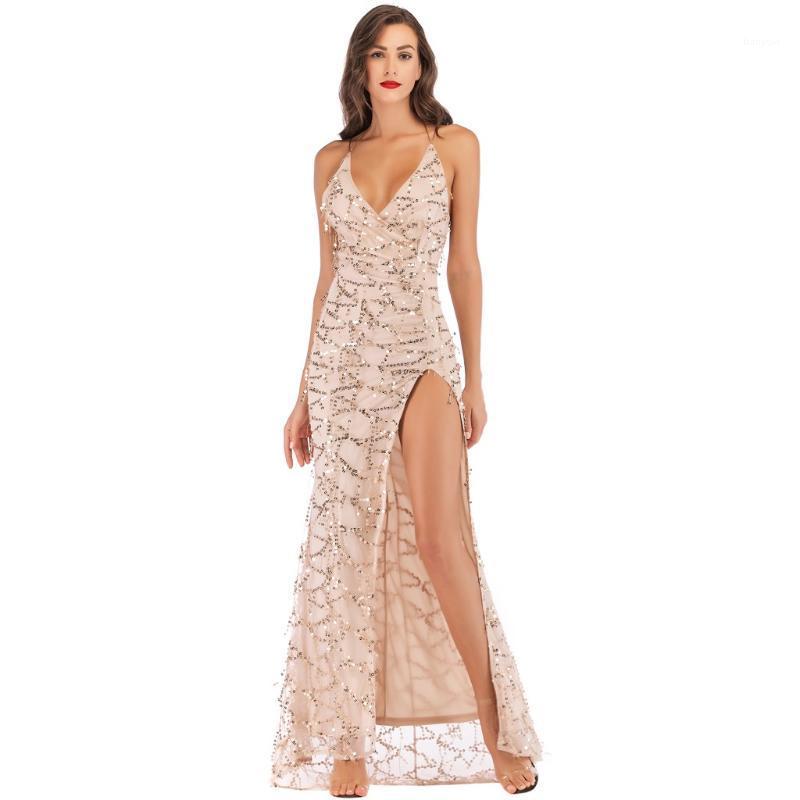 Casual Dresses Wedding Evening Cocktail Dress Sexy Women V Neck Maxi Sequin Halter Backless Split Party Sleeveless Spaghetti Strap Robes, Black
Casual Dresses Wedding Evening Cocktail Dress Sexy Women V Neck Maxi Sequin Halter Backless Split Party Sleeveless Spaghetti Strap Robes, Black