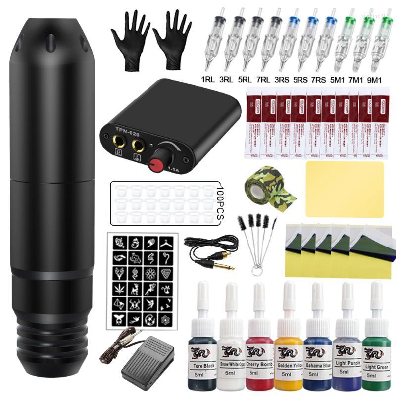 Tattoo Guns Kits Professional Rotary Machine Kit Body Permanent Makeup Color Ink Power Supply Cartridge Needles
Tattoo Guns Kits Professional Rotary Machine Kit Body Permanent Makeup Color Ink Power Supply Cartridge Needles