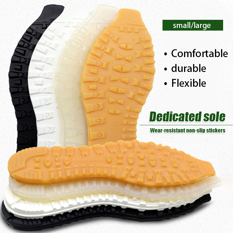 Rubber Soles For Making Shoe Replacement Outsole Anti slip Sole Repair Sheet Protector Wearproof Patch Material 220610