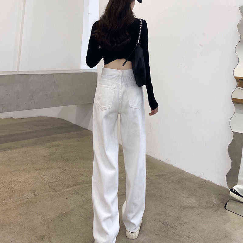 Rice White Jeans Woman Wide Leg Pants y2k Women' jeans Women Pants High Waist Casual Pantn Pour Femme Button Pockets Cotton T220728, Creamy-white
Rice White Jeans Woman Wide Leg Pants y2k Women' jeans Women Pants High Waist Casual Pantn Pour Femme Button Pockets Cotton T220728, Creamy-white