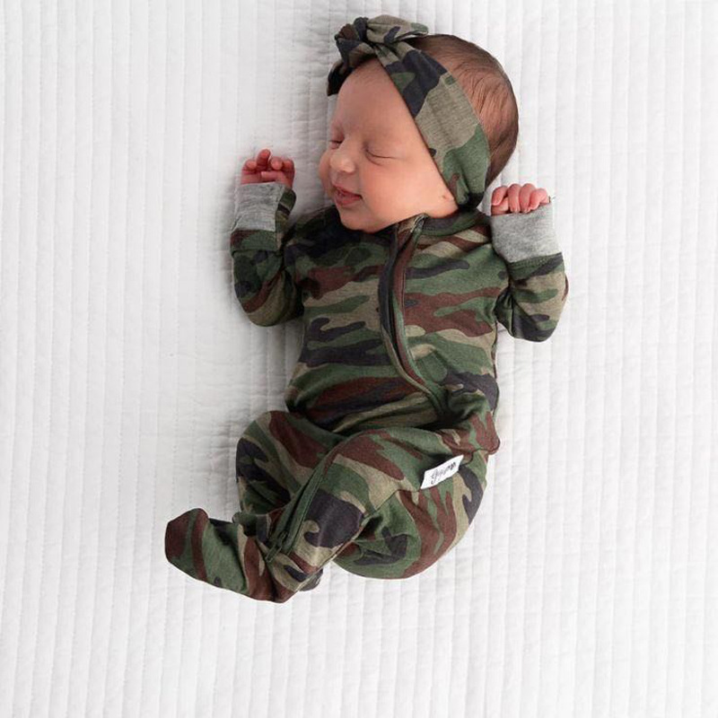 Baby Boys Clothing Camouflage Romper Newborn Long Sleeve Romper Infant Clothes Jumpsuit Outfit, Options 
Baby Boys Clothing Camouflage Romper Newborn Long Sleeve Romper Infant Clothes Jumpsuit Outfit, Options
