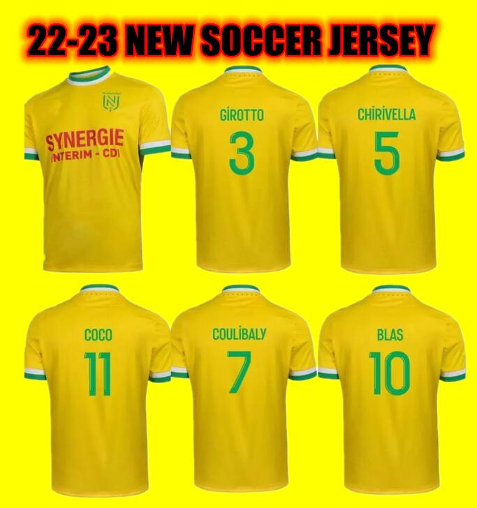 2022 2023 Maillots FC Nantes Etoile soccer jerseys 22 23 SISSOKO 17 GIROTTO COULIBALY BLAS KOLO MUANI SIMON football shirt men jersey shirt
2022 2023 Maillots FC Nantes Etoile soccer jerseys 22 23 SISSOKO 17 GIROTTO COULIBALY BLAS KOLO MUANI SIMON football shirt men jersey shirt